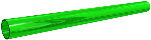 Medical Polyimide Tubing with green Polyimide Layer