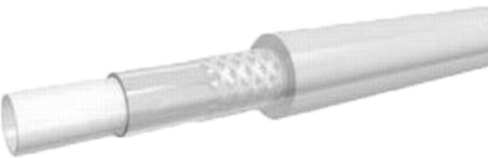 Basic structure of PTFE composite tubing Variations of PTFE composite tubing